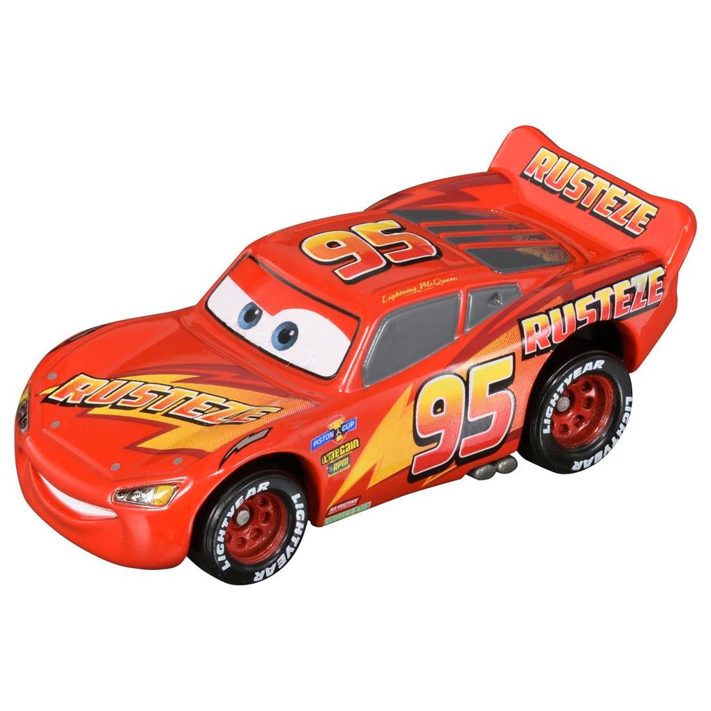 Takara Tomy Tomica Disney Cars C-16 Lightning McQueen (Cars 3 Intro Type) Mini Car Toy for Ages 3 and Up