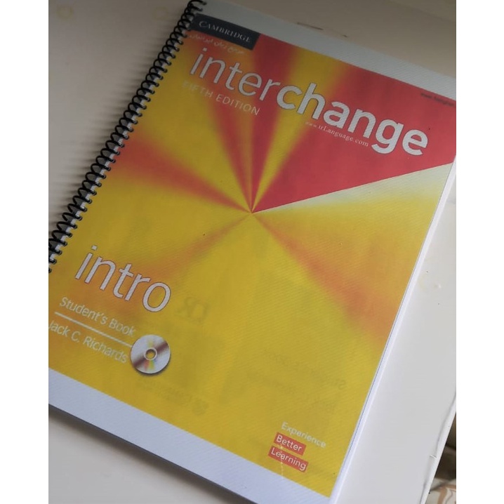 Interchange Intro 5th parte A Student's book + workbook ou parte B