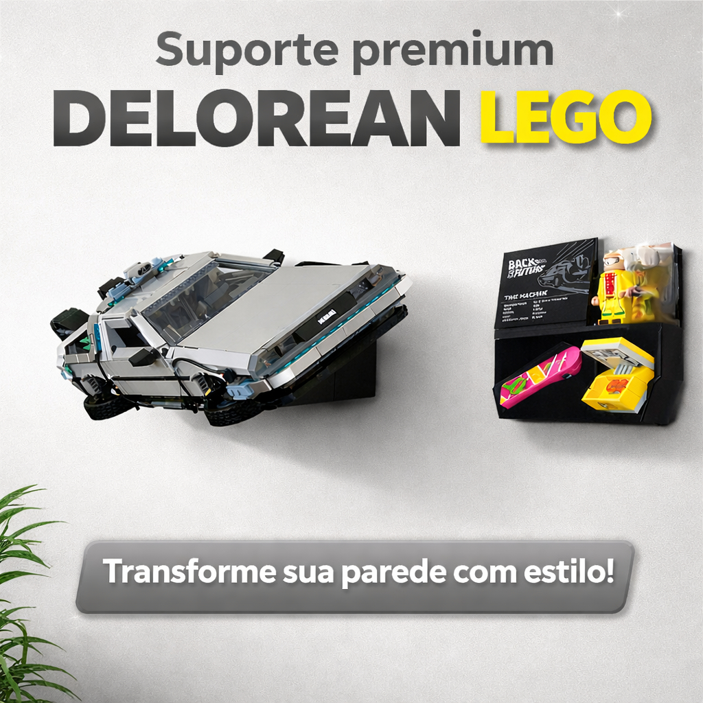 Suporte Expositor premium DeLorean - Back To The Future 10300