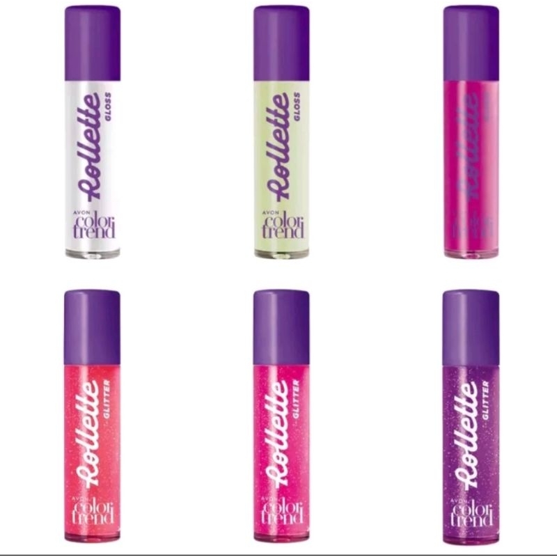 Brilho Labial Rollette Avon color trend 5,5ml
