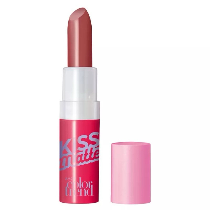 Batom Kiss Matte Color Trend Se Joga no Rosa 3,6g