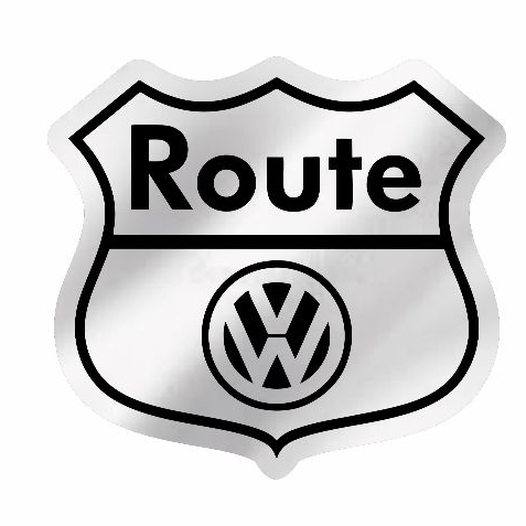 Kit 02 Adesivos Resinados 3D Alto Relevo Emblema Cromado Route Model
