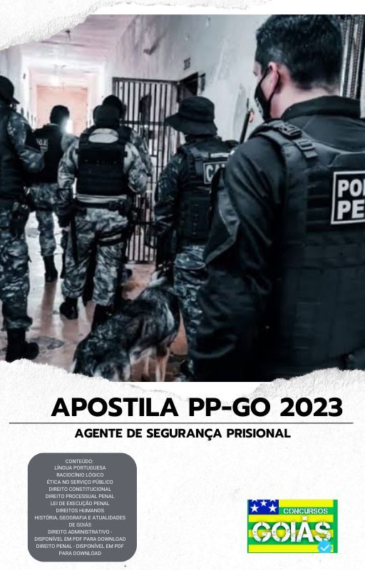 ApostilaPolícia Penal de Goiás-2023