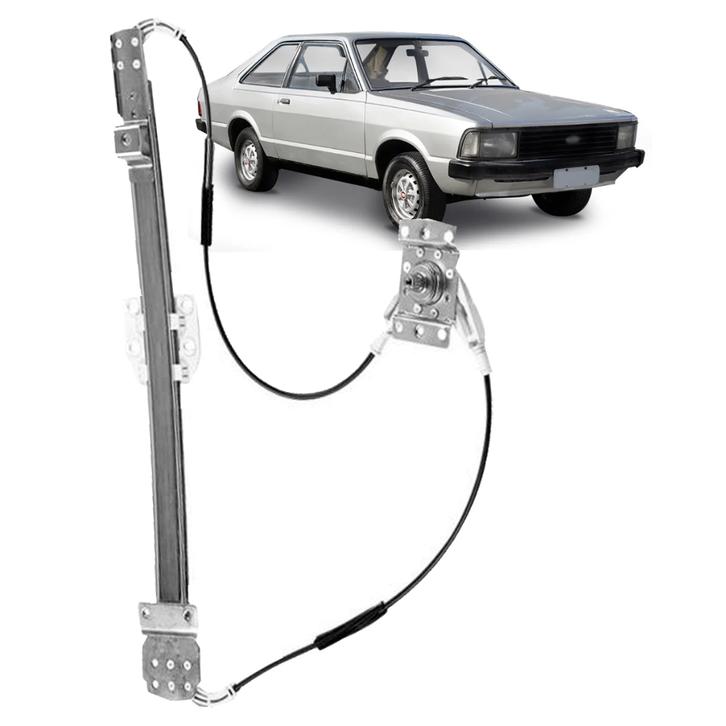 Máquina Vidro Manual Direito Del Rey Corcel 2 Belina 2