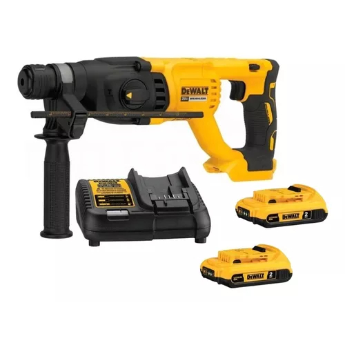 Martelete Rompedor Dewalt 20v 2 Bateria Dch133b + Carregador Bivolt