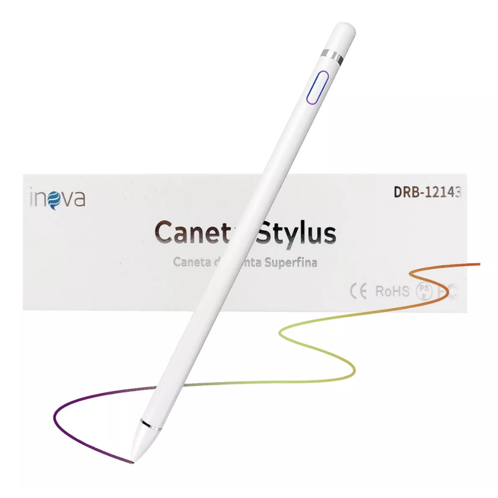 Caneta Stylus  INOVA capacitiva de alta sensibilidade universal para Apple / iPhone / Ipad pro / Mini / Air / Android e outras telas.