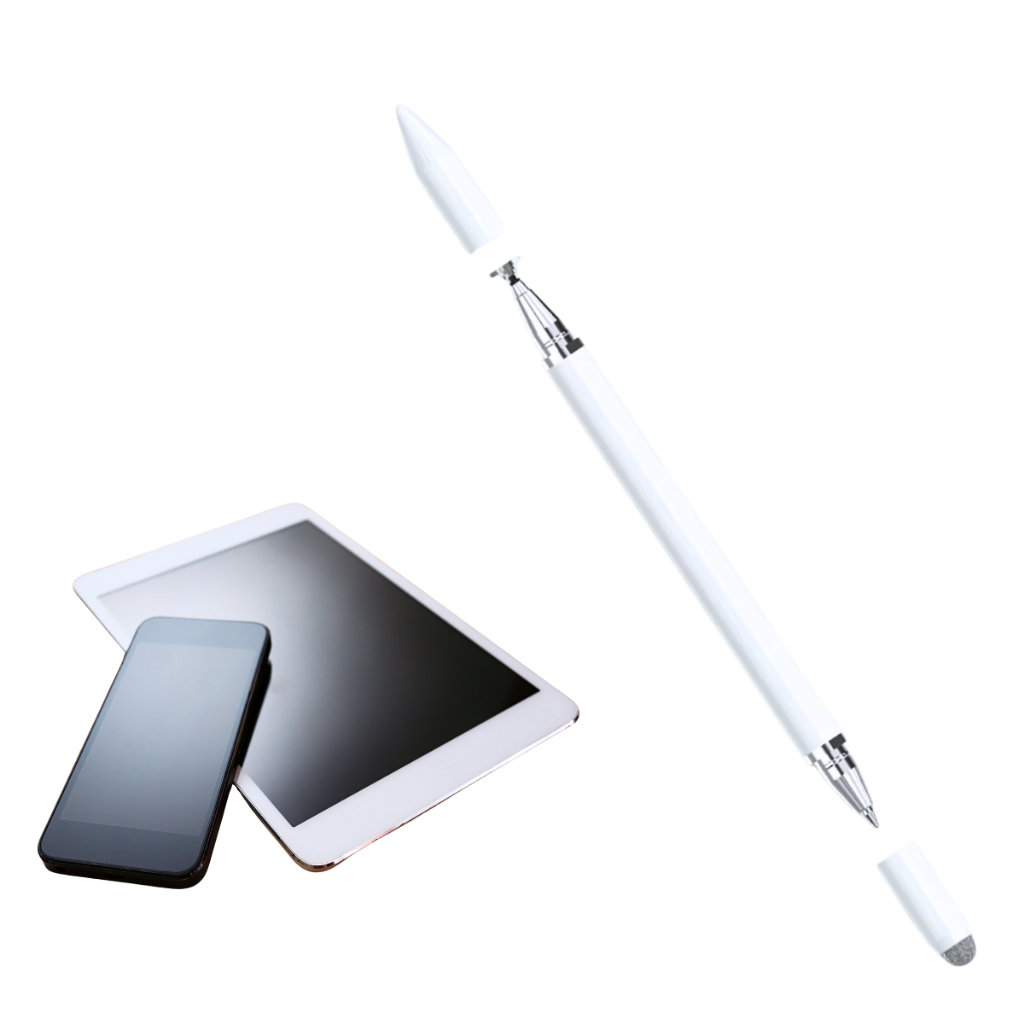 Caneta Touch Capacitiva Universal 3 Em 1 Stylus Para Celular