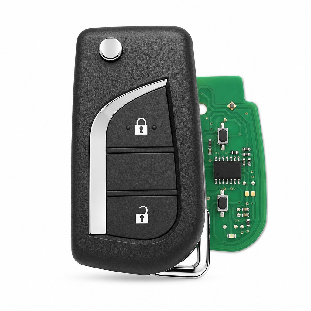 Chave Canivete VVDI Xhorse KT021EN sem PCF Unidade KEYDIY