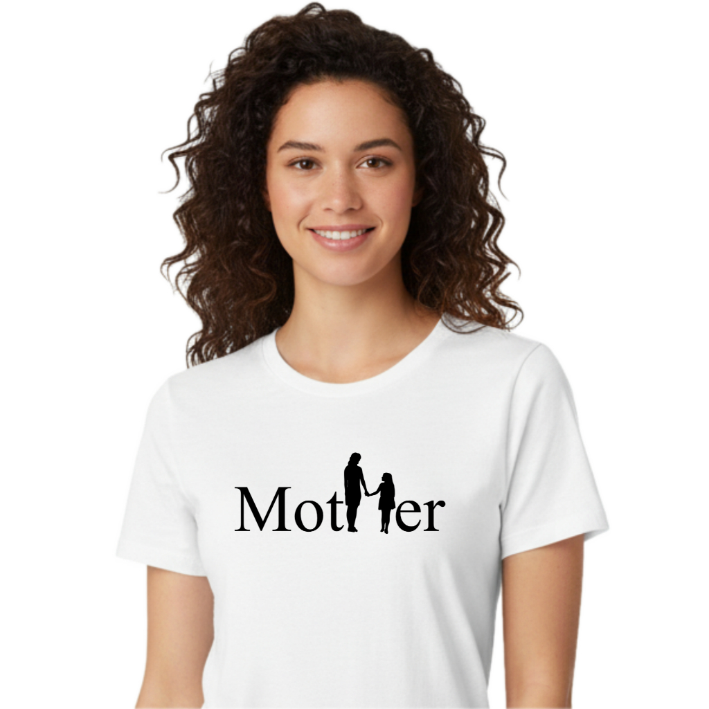 Blusa Mother Mãe e Filha mãe de menina em Poliéster