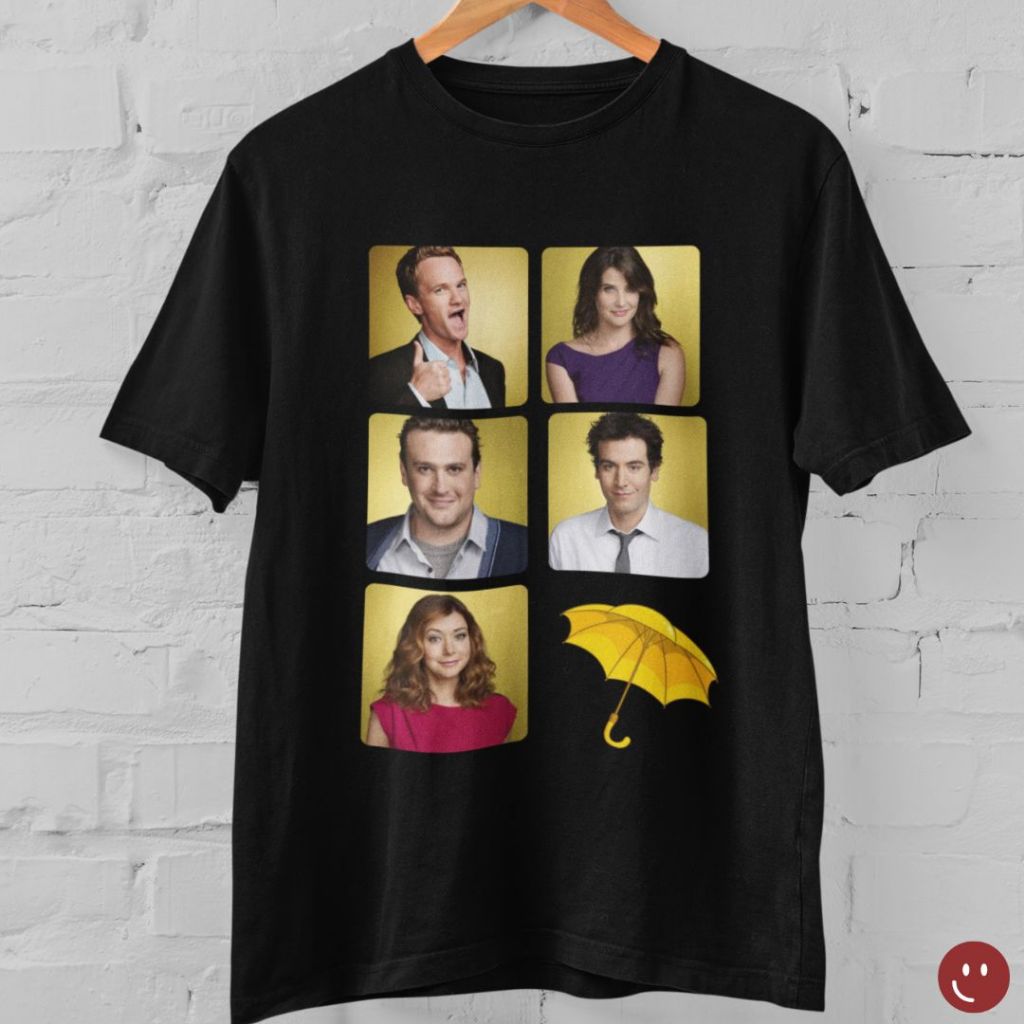 Camiseta How I met You Mother Personagens de série Barney Ted Robin Tshirt Como eu conheci sua mãe