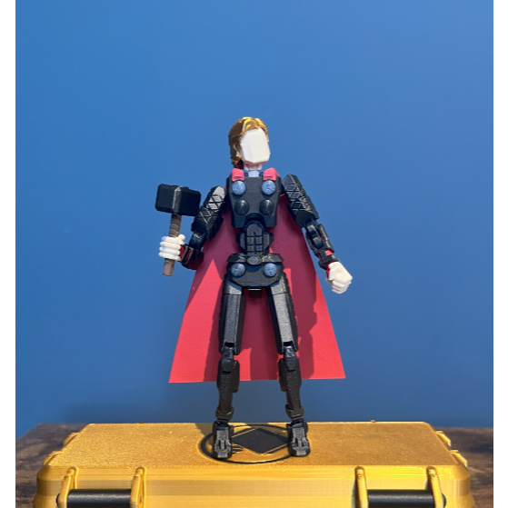 Boneco Dummy 13 Thor Brinquedo Articulado Varias Poses - Impressão 3D