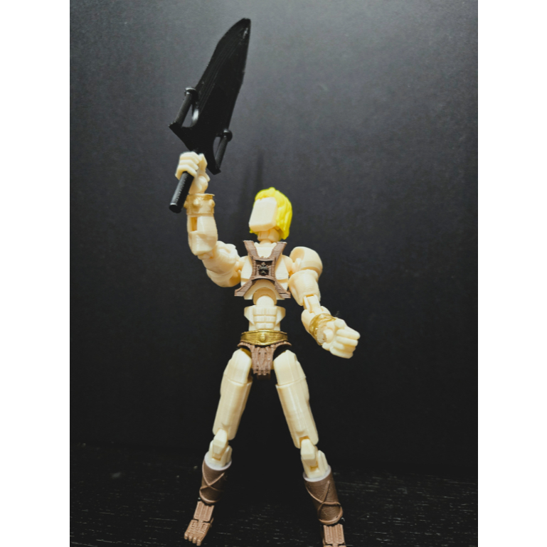 Boneco Dummy 13 Heman Articulado Brinquedo Varias Poses Entregue Montado - Impressão 3D