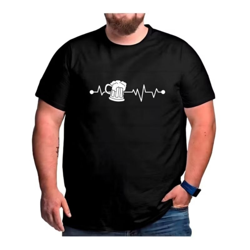 Camiseta Plus Size Unissex em Algodão de Qualidade Premium Estilo e Personalidade.