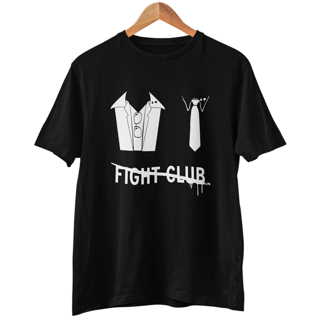 Camiseta Clube da Luta 2 Personalidades Tshirt 100%Algodão