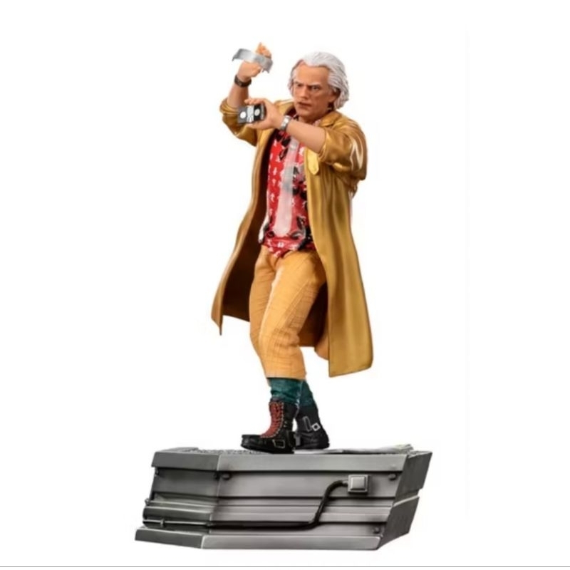 Doc Brown- 1/10 Art Scale- Back To The Future II Iron Studios