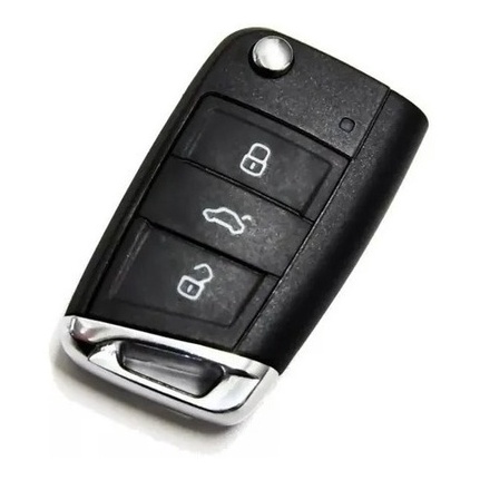 Chave Canivete Vw Golf 7 Mqb Não Keyless Original