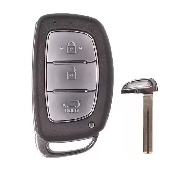 Carcaça Chave Presença Keyless Para Ix35 3 Botões 2016 2017 2018