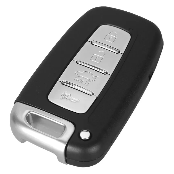 Carcaça Chave Presença Keyless Para Ix35 Elantra Sonata Veloster 4bts Yale Direito