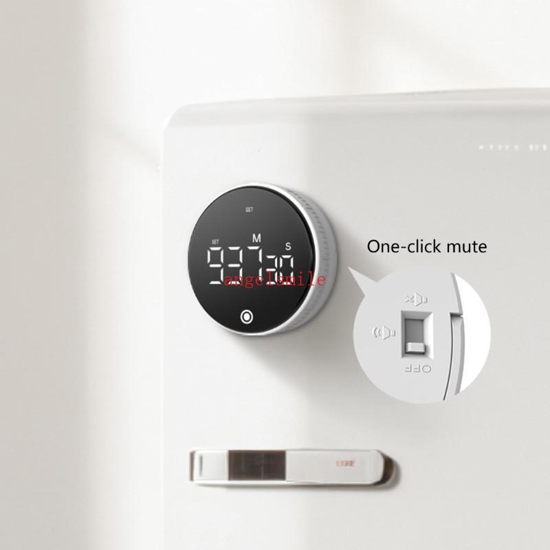 Touch Screens Temporizador Ajustável Controle Rotação Tipo Temporização Dupla Ferramenta ABS Para Geren