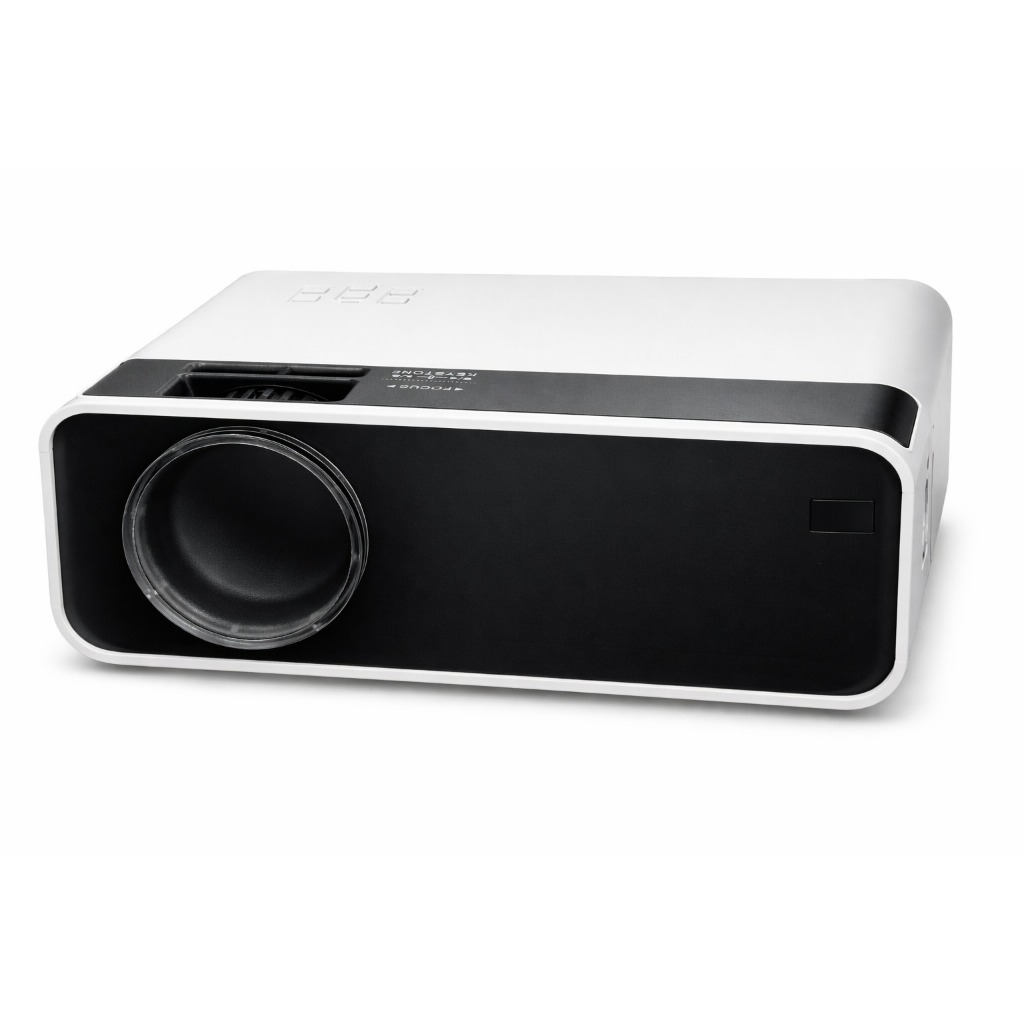 Projetor Portátil LCD 720p com Múltiplas Entradas – Branco