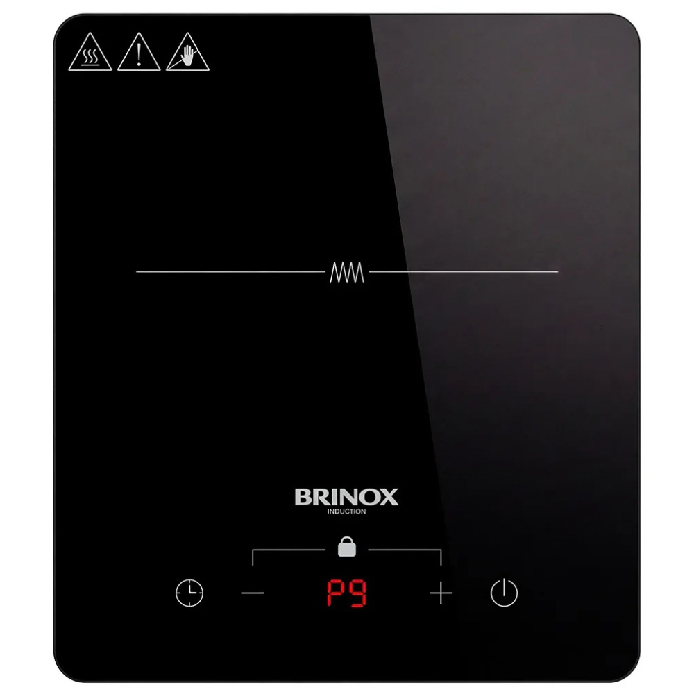Cooktop De Indução Brinox Touch Screem 1 Boca
