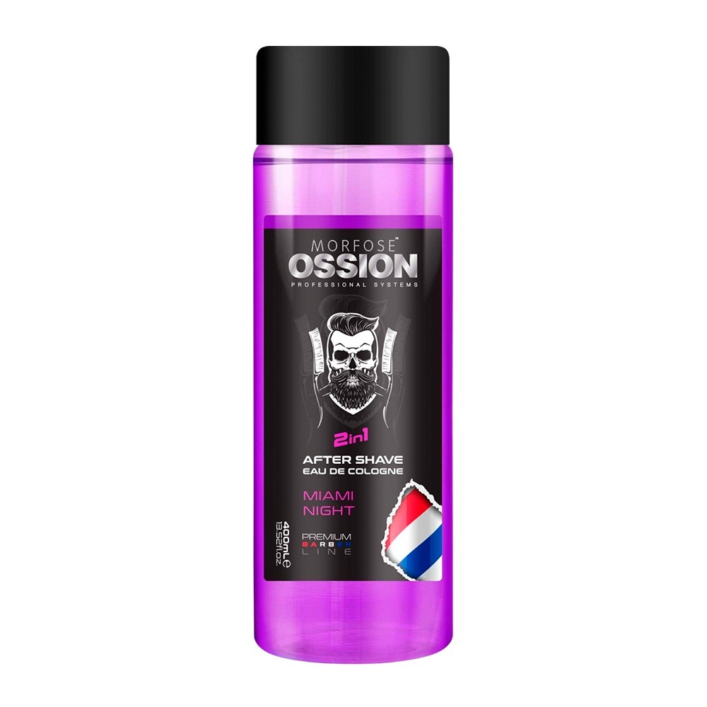 Pós Barba Colônia Morfose Ossion 2in1 Miami Nithg 400ml