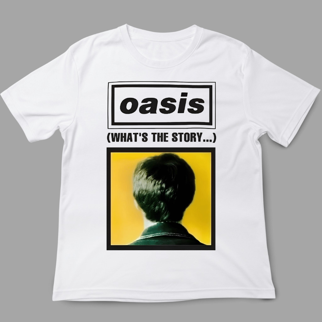 Camiseta Oasis - Whats The Story - Music