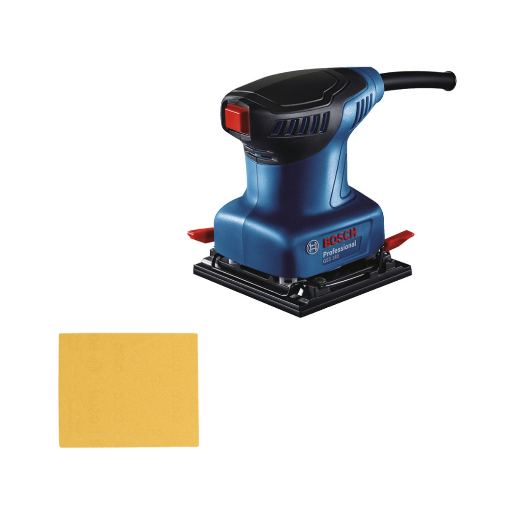 Lixadeira Profissional Orbital Professional GSS 140 Cor Azul 220W Bosch