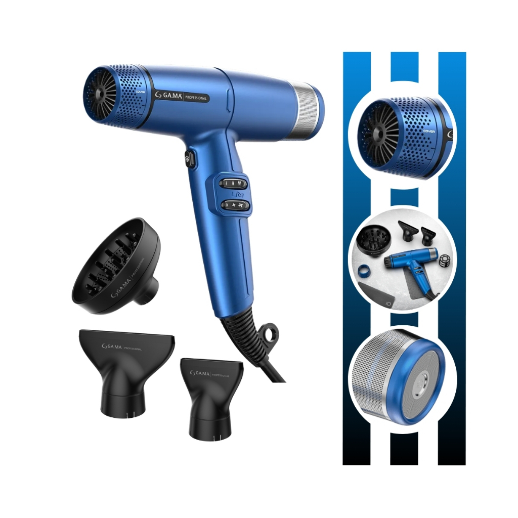 Secador Professional IQ Lite Max Blue Gama Italy
