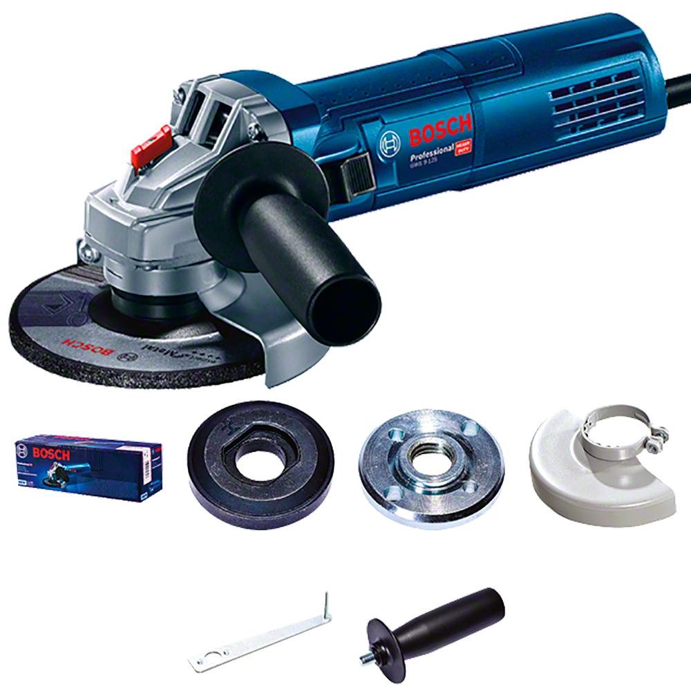 Esmerilhadeira Angular Bosch Professional Gws 9-125 Azul 900 W 127 V