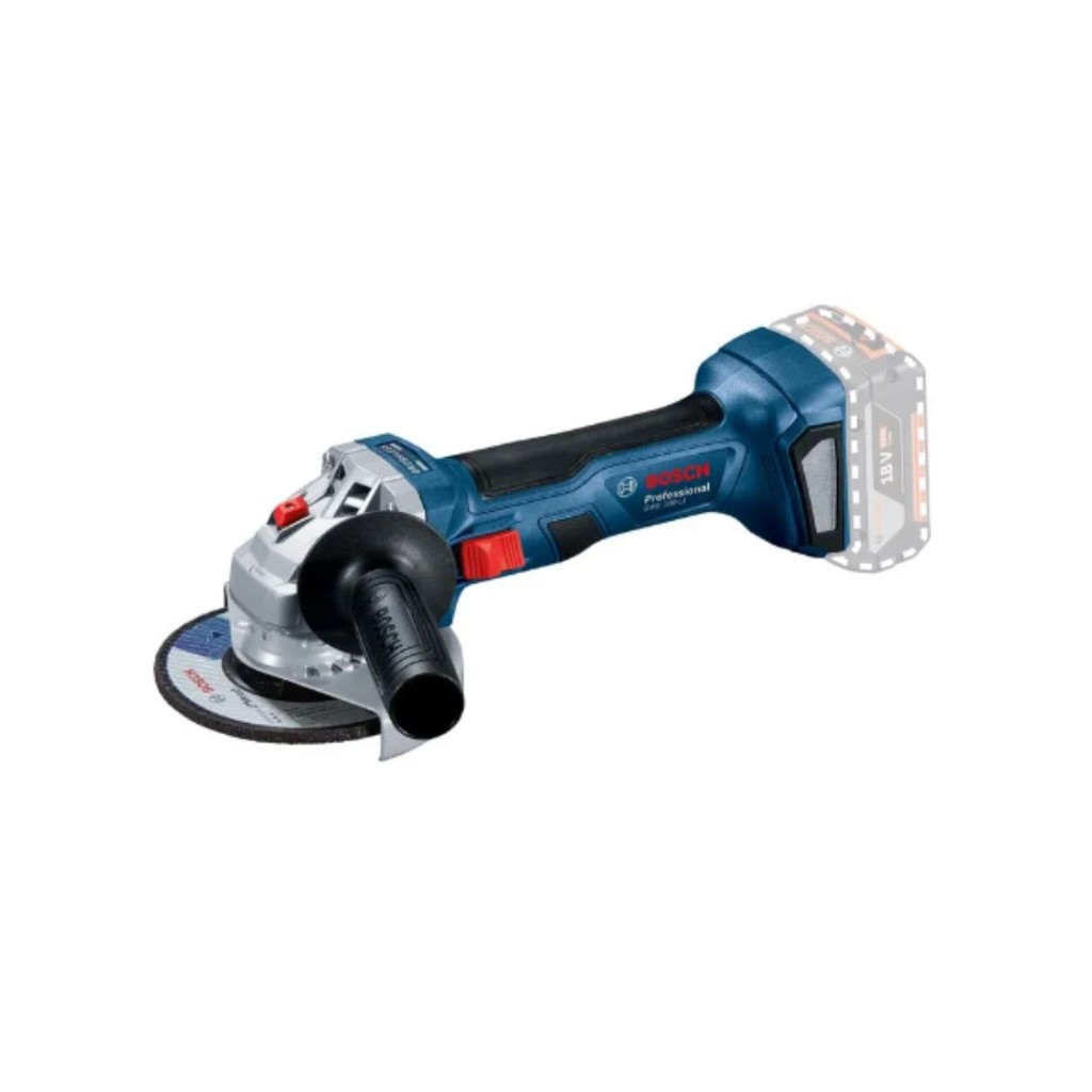 Esmerilhadeira Angular Sem Fio Bosch Professional Gws 180-li Azul 700 W Sem Bateria