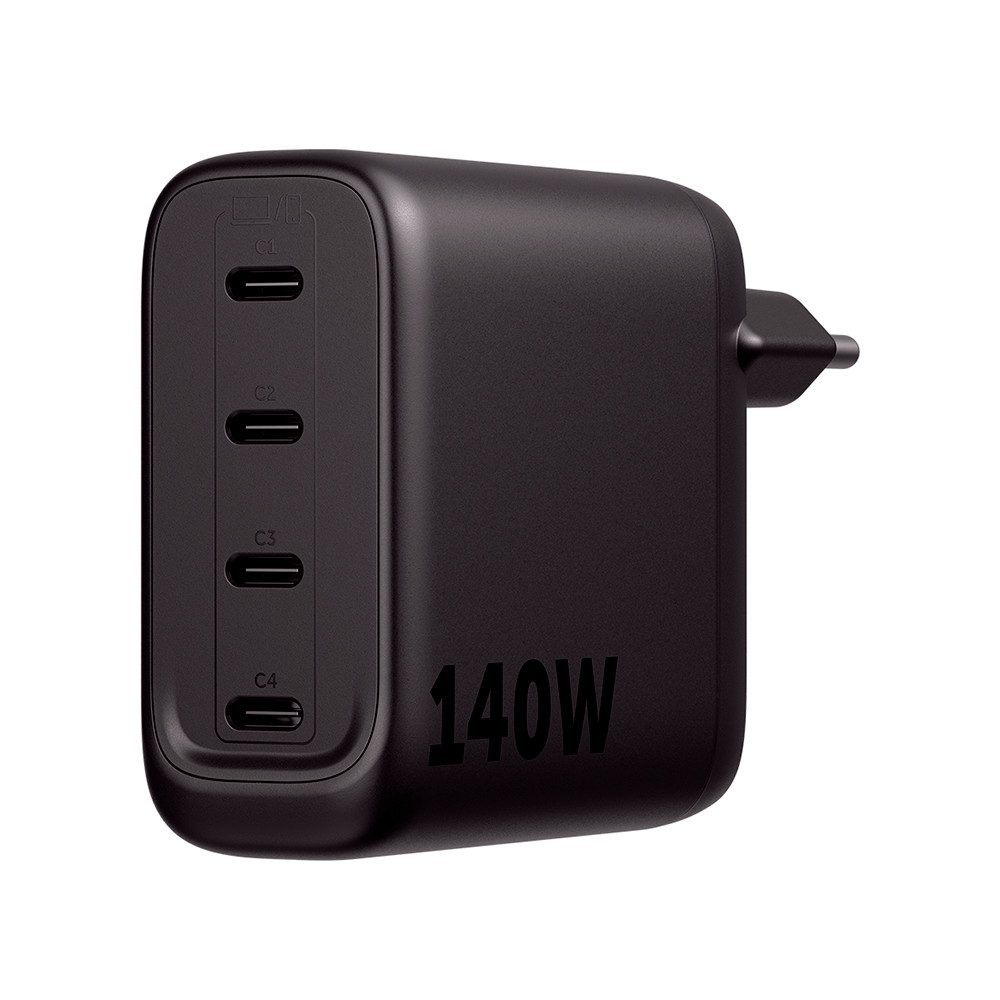 Carregador Turbo 4 Portas USB-C 140W Gan EC 40 Power Intelbras