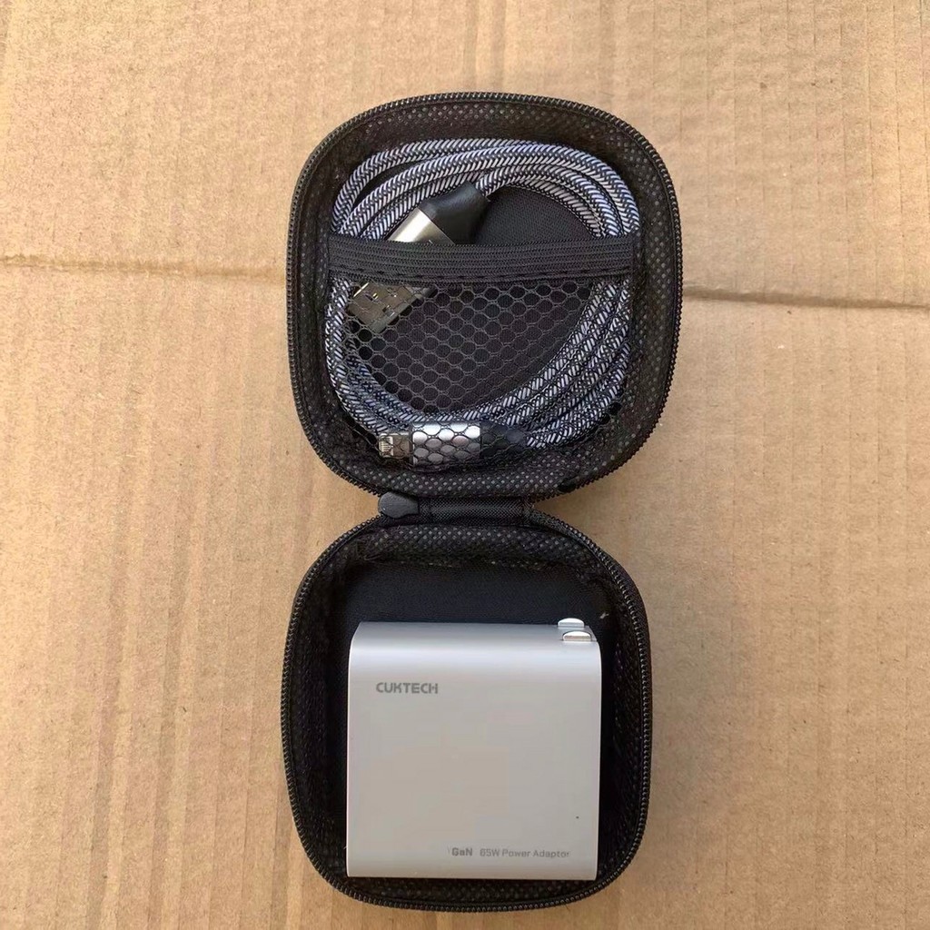 Adequado para Cool State No. 15 140W Carregador rápido Armazenamento de cabo de dados Bolsa U Disk Fone de ouvido Gan Ch