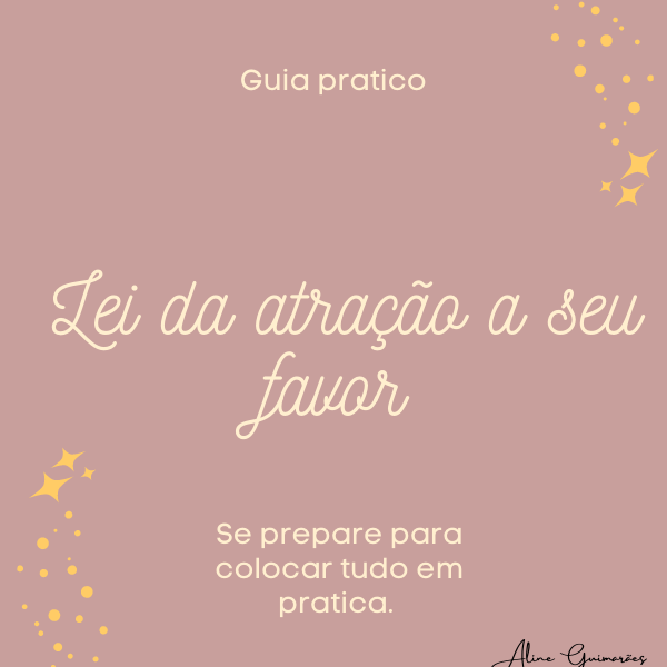 QUER USAR A LEI DA ATAÇAO A SEU FAVOR. ENTAO VEM!