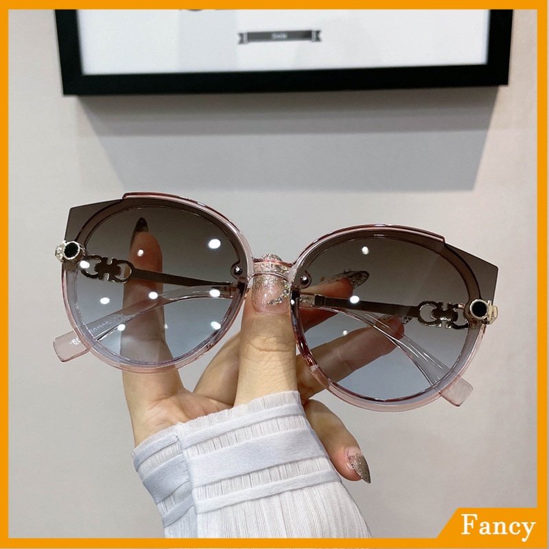 Óculos De Sol Feminino Vermelho De Rede/Rua/Tiro/Maré Com Salto Di Para Verão/Personalidade