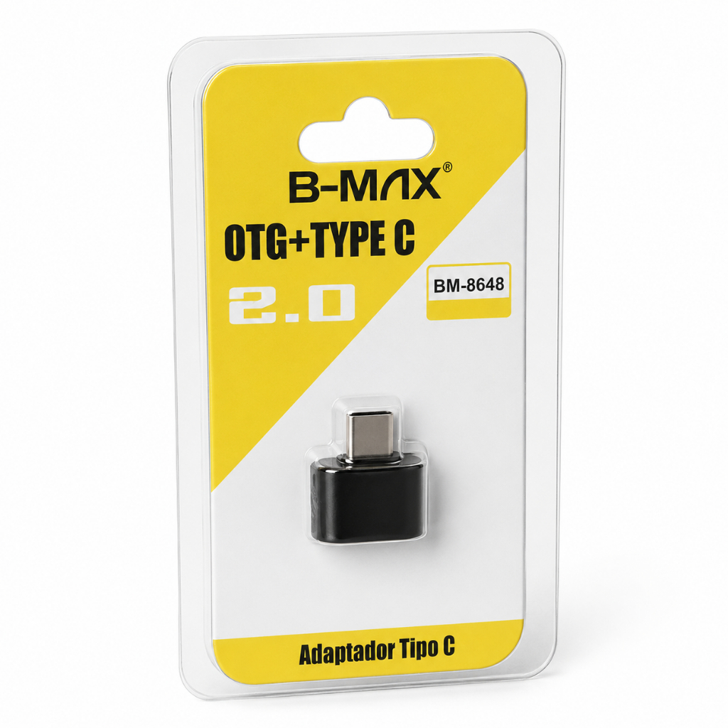 Adaptador Tipo C Otg Cor Preto Conecta Pendrive Para Celular  Tablet  Adaptador Otg  Usb Para Tipo C
