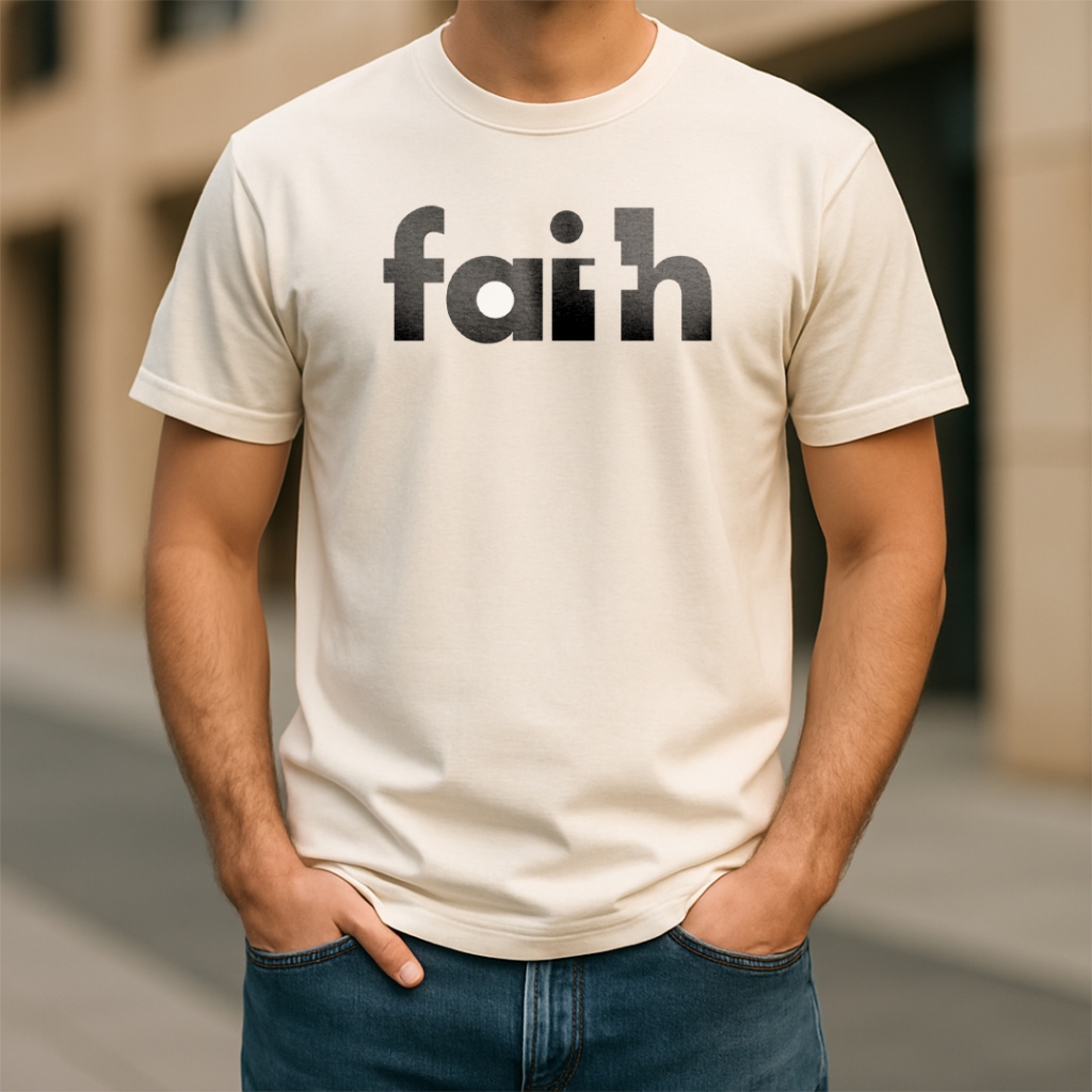Camiseta Masculina Cristã Faith