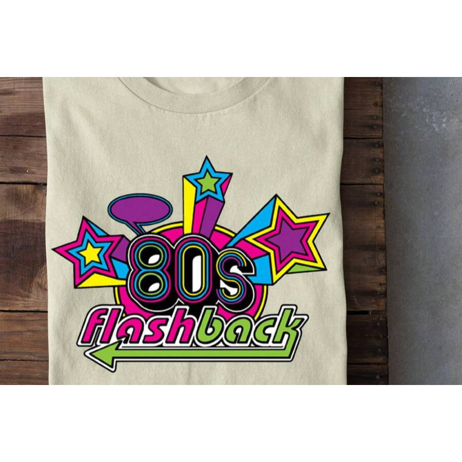 Camiseta 100% Algodão Fio 30.1 Clássica Vintage estampa Retrô Flash Back Anos 80 Lançamento 2025 Envio Rápido