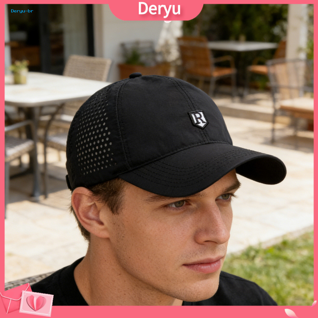 Travel Baseball Hat Upf Sun Protection Cap Quick-dry Breathable Mesh Adjustable Back Buckle Outdoor Sports Fishing Hikin