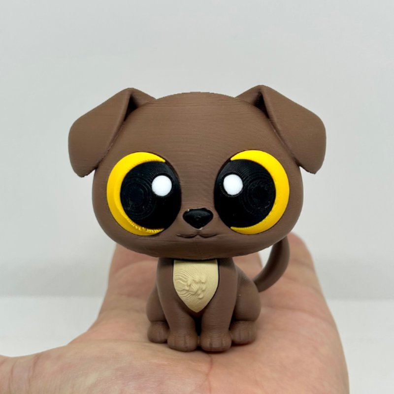 Cachorro Kawaii Fofo Big Head Decoração