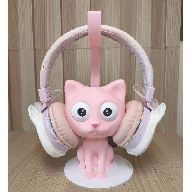 Suporte para Fones de ouvidos - Gatinho - Compatível com Modelo Headset