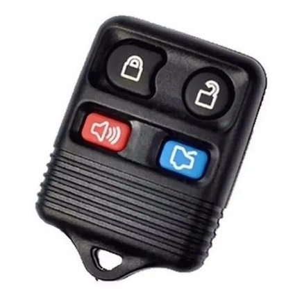 Controle Alarme  Ford 4 Botões Fiesta Carcaca