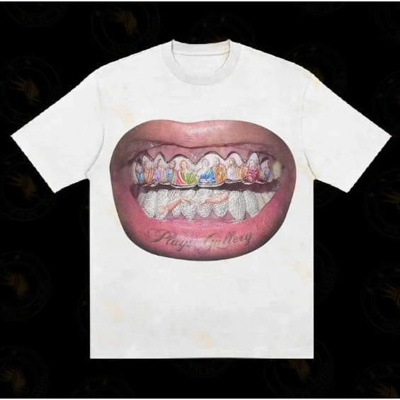 Camiseta Masculina Com Estampa Gótica Vintage Harajuku Tecido Premium 100% Algodão