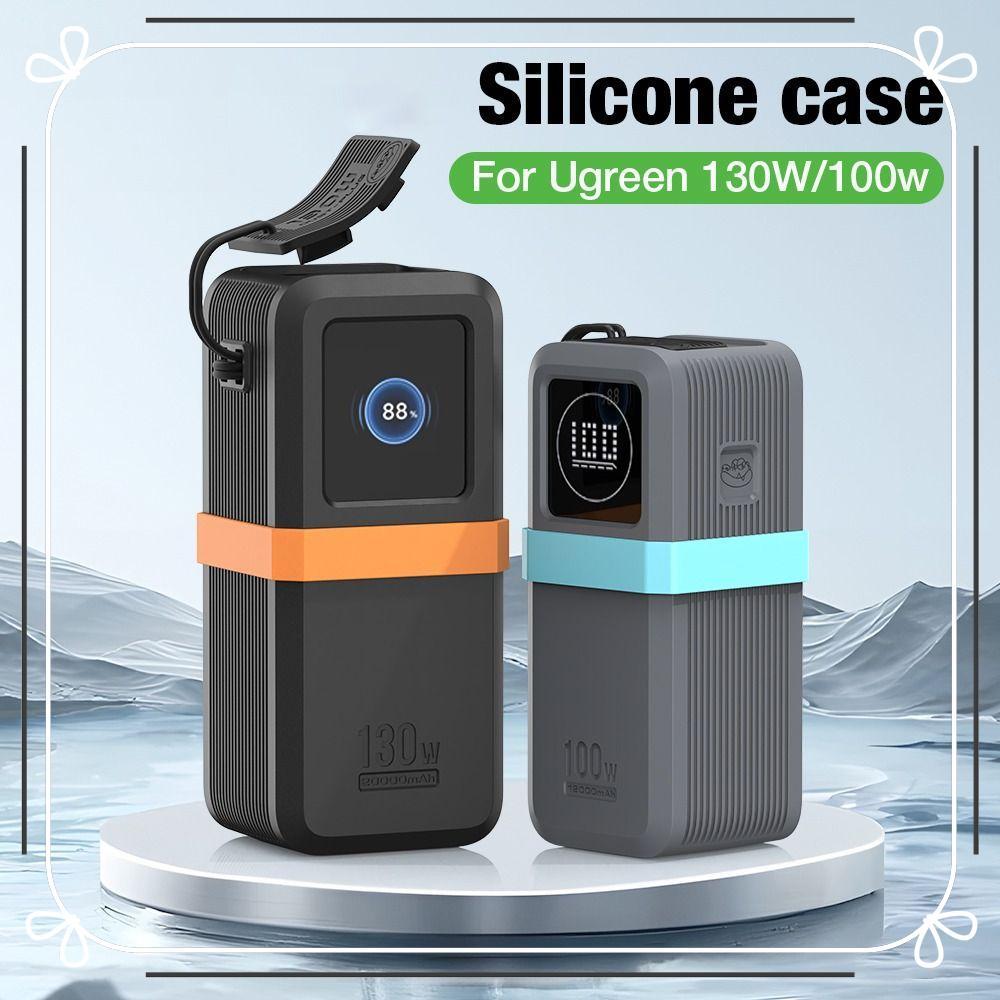 Silicone Portátil Macio Protetor , Para Banco De Potência UGREEN Nexode 20000mAh 130W/12000mAh 100W
