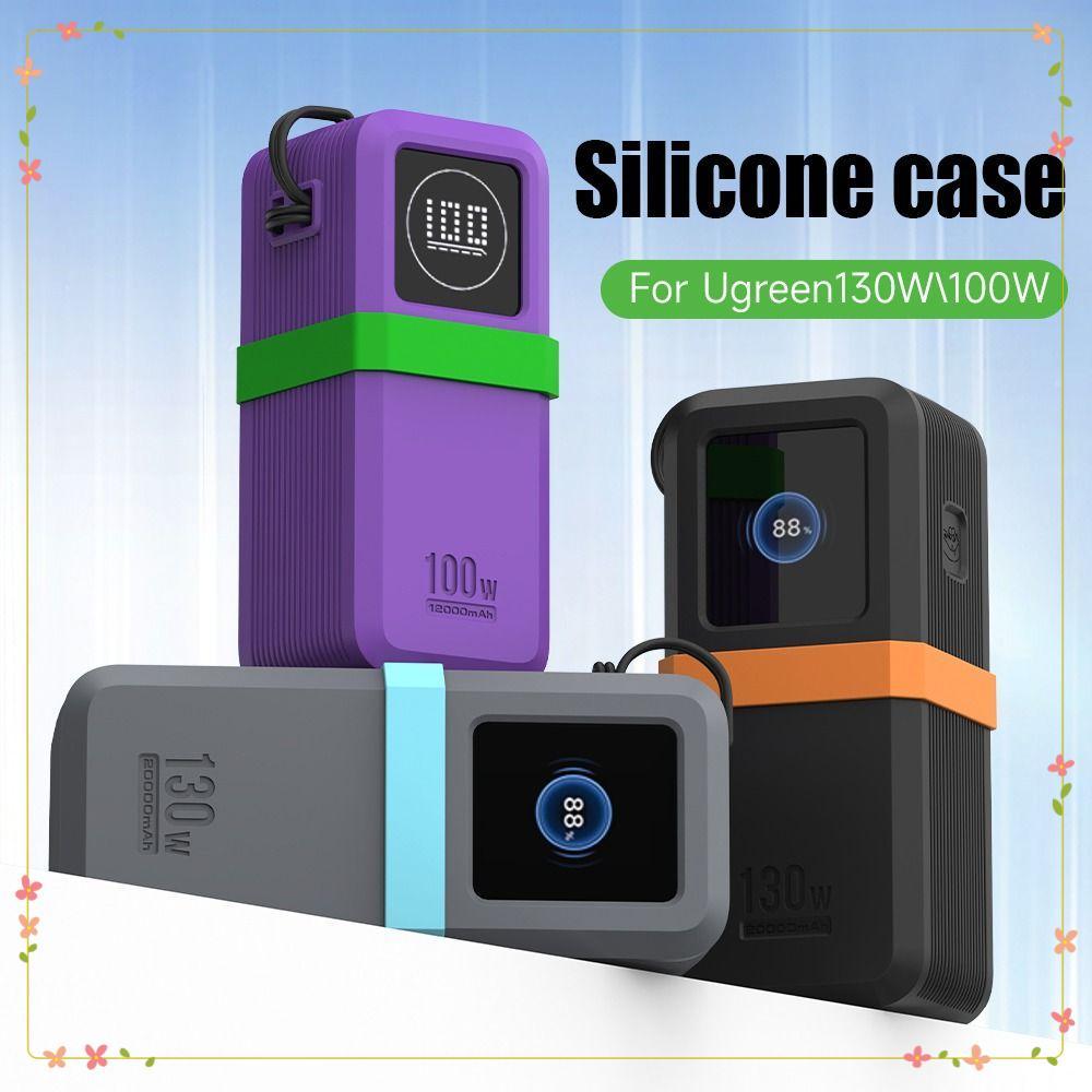 Silicone  , Protetor Macio À Prova De Poeira , Para Banco De Potência UGREEN Nexode 20000mAh 130W/12000mAh 100W