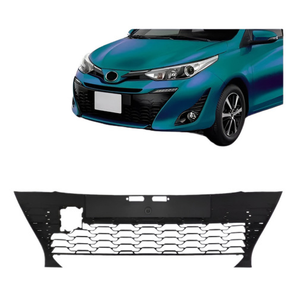 Grade Tela Central Parachoque Yaris Hatch Sedan 2018 A 2023