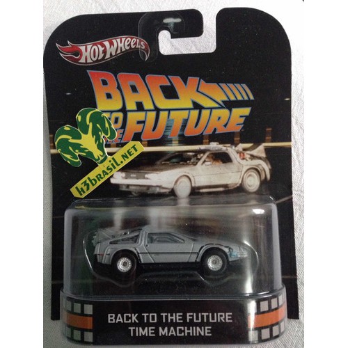 Bx432 Hot Wheels Retro Time Machine Back Future Delorean H3