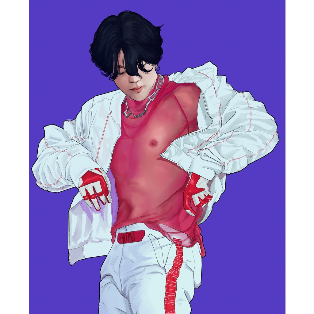 ARTE digital kpop print Bangtan  - PTD JIMIN