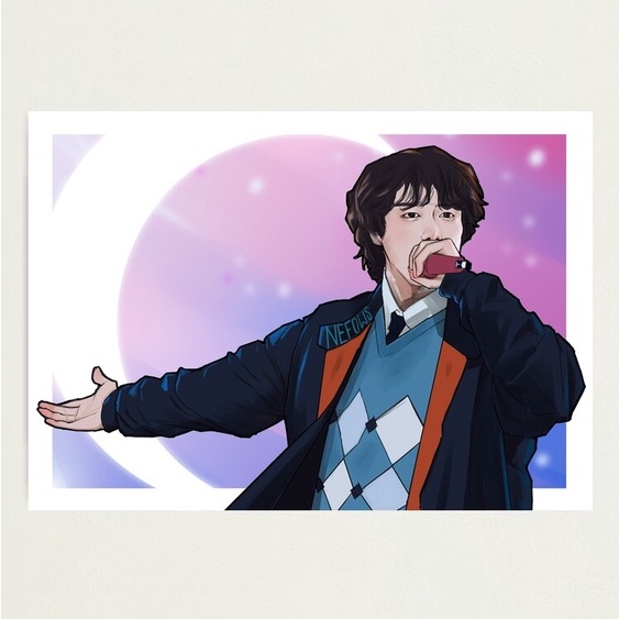 ARTE digital print kpop Seokjin - JIN The Astronaut live