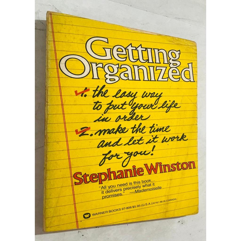 Getting Organized